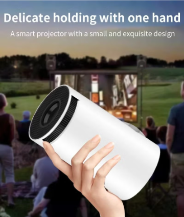 Portable 1080P Smart Projector with WiFi & Screen Mirroring