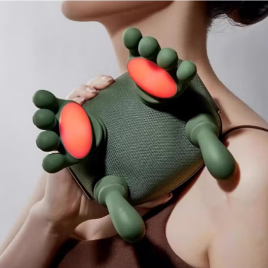 Smart 4D Neck & Shoulder Massager with Heat & Deep Kneading